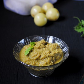 Amla Mint Coriander Chutney