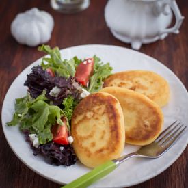 Soft & Pillowy Potato Pancakes