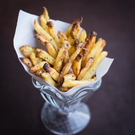 Cracked Pepper Oven Roasted Fries