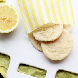 Lemon Crinkle Cookies