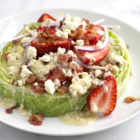 Iceberg Strawberry Salad