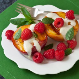 Grilled Peaches