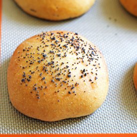 White Wheat Burger Buns