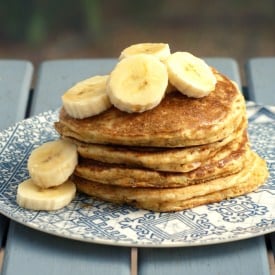 Banana Quinoa Pancakes