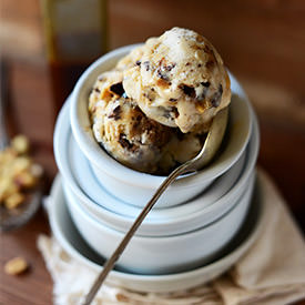 Vegan Snickers Ice Cream