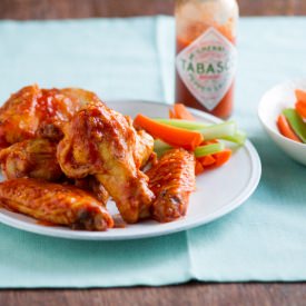 Healthy Tabasco Chicken Wings