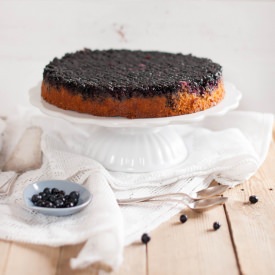 Upside Down Blueberry Cake