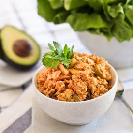 Tuna Avocado Lettuce Wraps