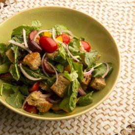 Tomato Panzanella Salad