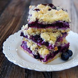 Blueberry Crumb Bars