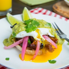 Carnitas Eggs Benedict