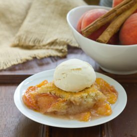 Classic Peach Cobbler
