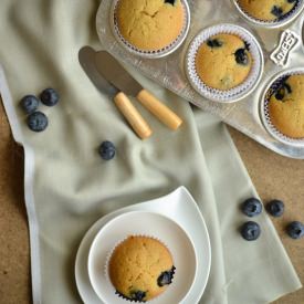 Vegan Blueberry Muffins