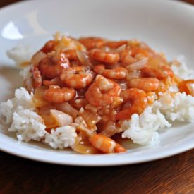 Chinese Shrimp with Tomato Sauce