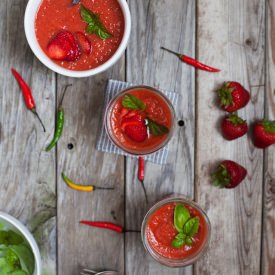 Strawberry Gazpacho
