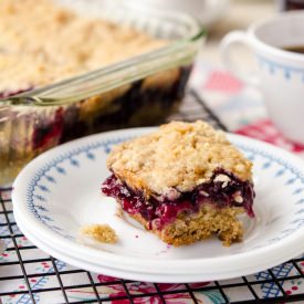 Mixed Berry Coffee Cake