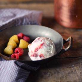 Spiced Raspberry Ice cream