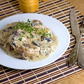 Drunken Brandied Pork Chops