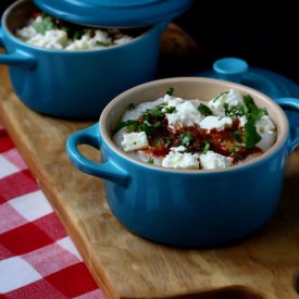 Polenta with Feta