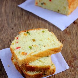 Eggless Vanilla Sponge Cake