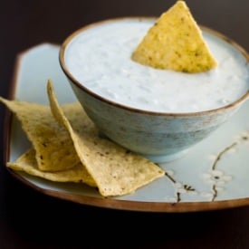 Cucumber Yogurt Lime Dip