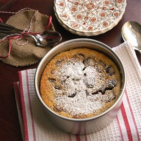 Cherry Almond Clafoutis