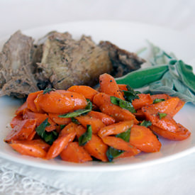 Sauteed Carrots with Sage