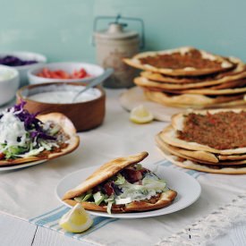 Lahmacun (Turkish Pizza)