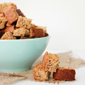 Banana Bread Croutons