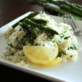 Asparagus and Lemon Risotto