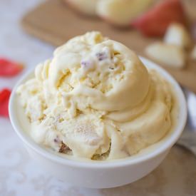 White Peach + Rosewater Gelato