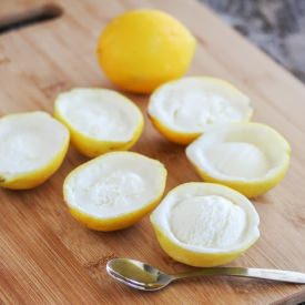 Lemon Coconut Sorbet