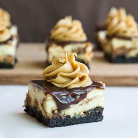 Reese’s Butterfinger Cheesecake Bar