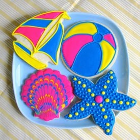 Beach Cookies Tutorial