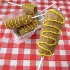 Cake Pop Corn Dogs