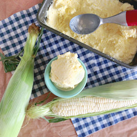 Organic Sweet Corn Ice Cream