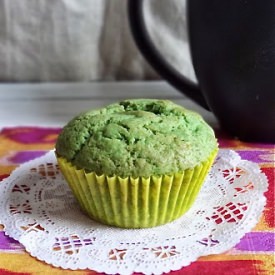 Coconut Pandan Muffin