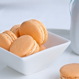 Creamsicle Macarons