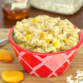 Apricot Honey Oatmeal