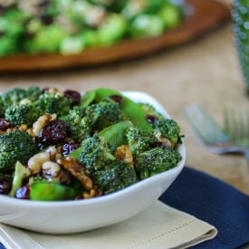 Broccoli and Snow Pea Salad