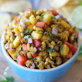 Grilled Corn Salsa