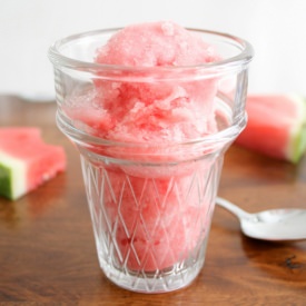 Boozy Watermelon Sorbet
