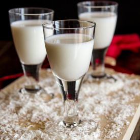 Home-made “Malibu” Liqueur