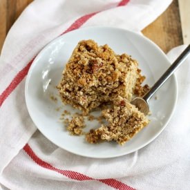 Banana Coffee Cake with Streusel