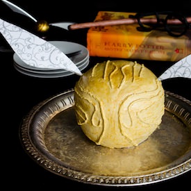 Golden Snitch Cake (Gluten Free)