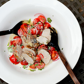 Pork with Chile Coconut Sauce