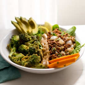 Broccoli Lentil Power Plate