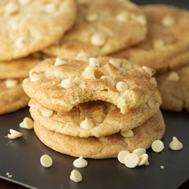 White Chocolate Chip Snickerdoodles