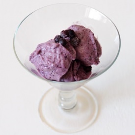 Blueberry Ice Cream