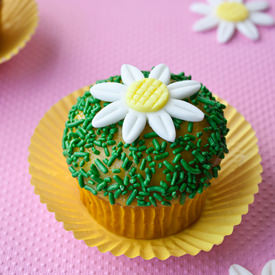 Daisy Cupcakes